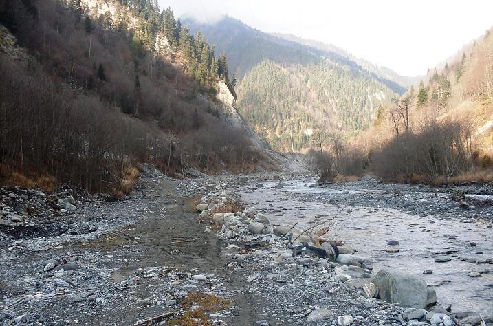 Река в Южной Осетии
